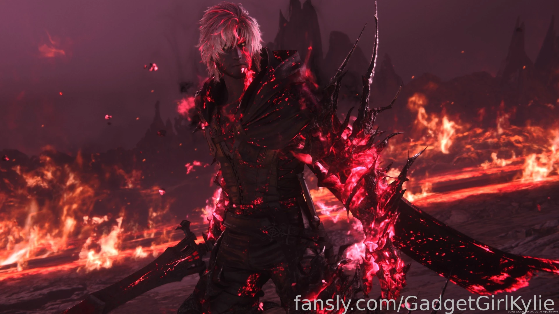 Final fantasy xvi screenshot clive is hot lol sorry couldn t resist 