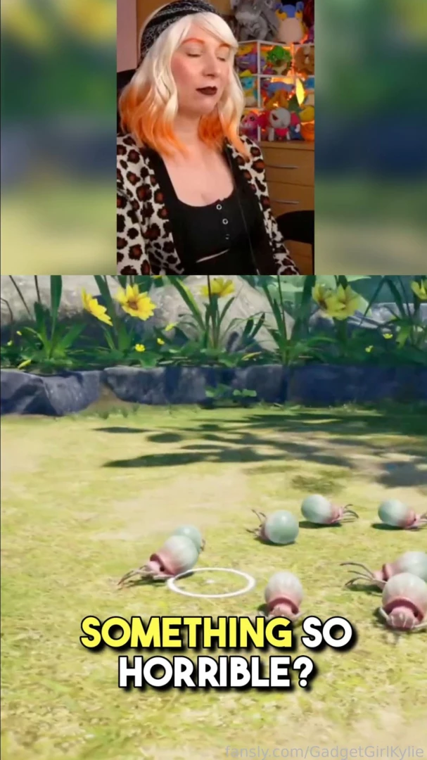 Aliens level of disgusting youtube short from pikmin 4 silver kitten 