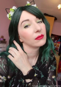 Here is my subs exclusive selfie today looking serene here 3 catgirl