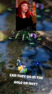 Secret hole youtube short from pikmin 4 silver kitten subs get this