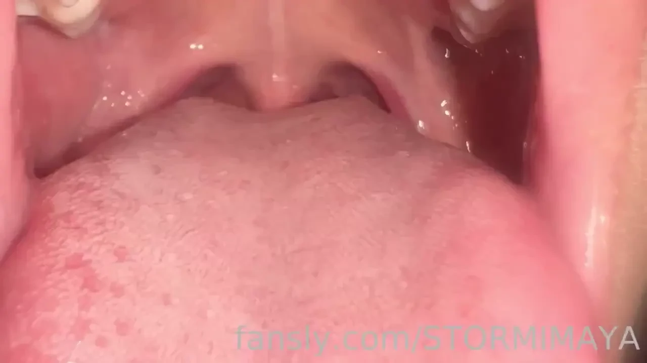 Inside my mouth 