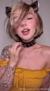 Good kittens like to be collared petplay cute catgirl kawaii collared