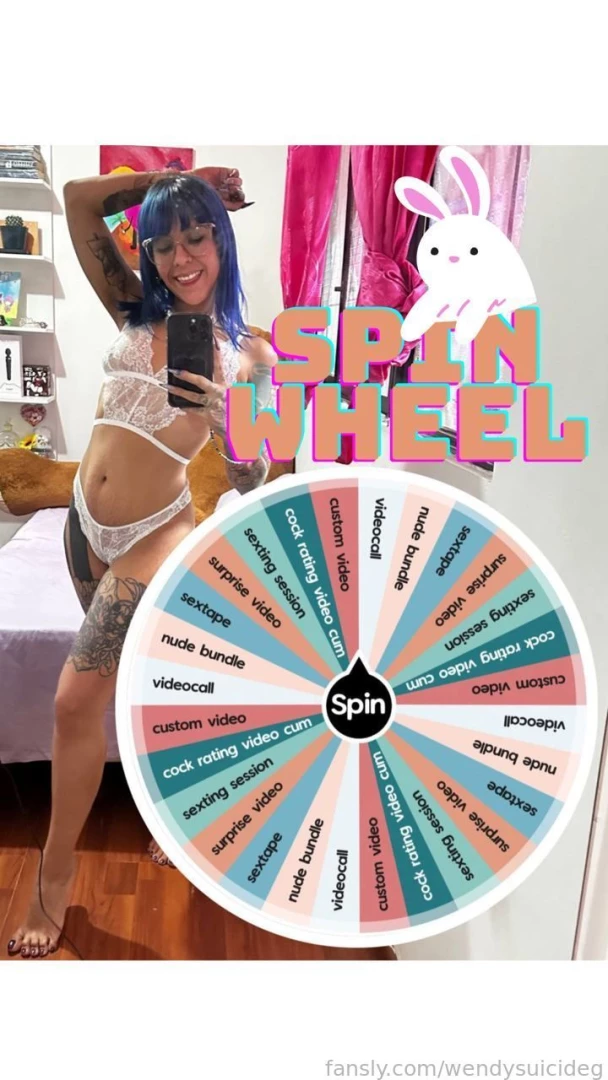 It s time to play spin the wheel get a chance to win an exciting prize 