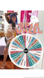 It s time to play spin the wheel get a chance to win an exciting prize