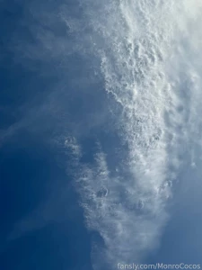 I took a photo of the wonderful sky