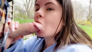 Would you let me suck your dick outside part 14