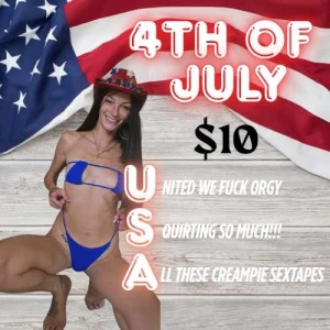 4th of july bundle tip for 300 worth of content including an orgy tape