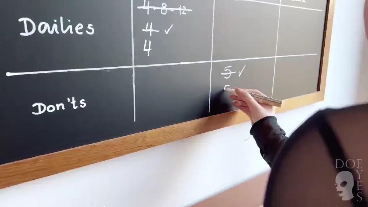 Luckily there was only a small punishment as part of my domestic 