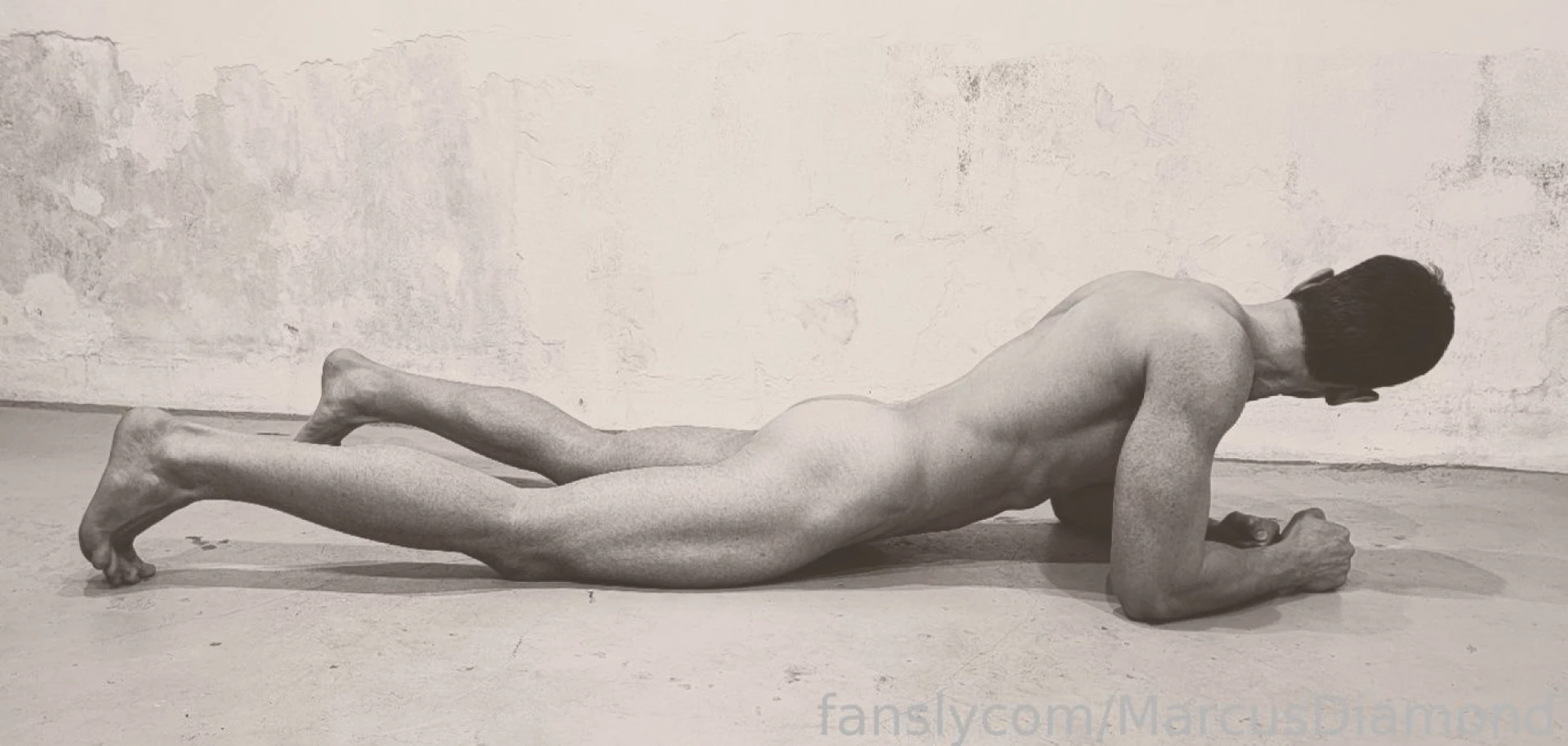 Make a stone sculpture out of this body 