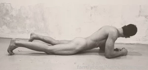 Make a stone sculpture out of this body