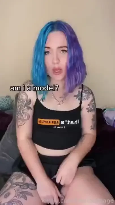 Okay but who s giving me attention fyp sizequeen alt petite smallboobs 