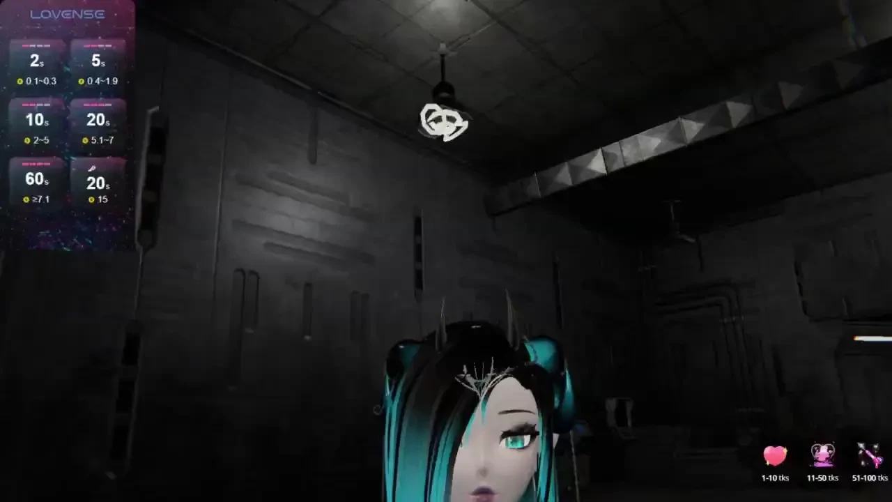 Full uncut 1 hour vod chat controlled my toy while i played horror 