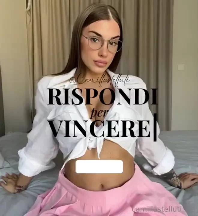 Sei pronto per un nuovo quiz perch io non vedo l ora di giocare ancora 