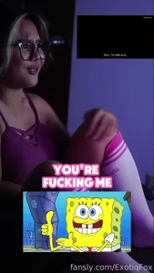 Do you prefer when i scream or do those soft moans exotiqfox reaction