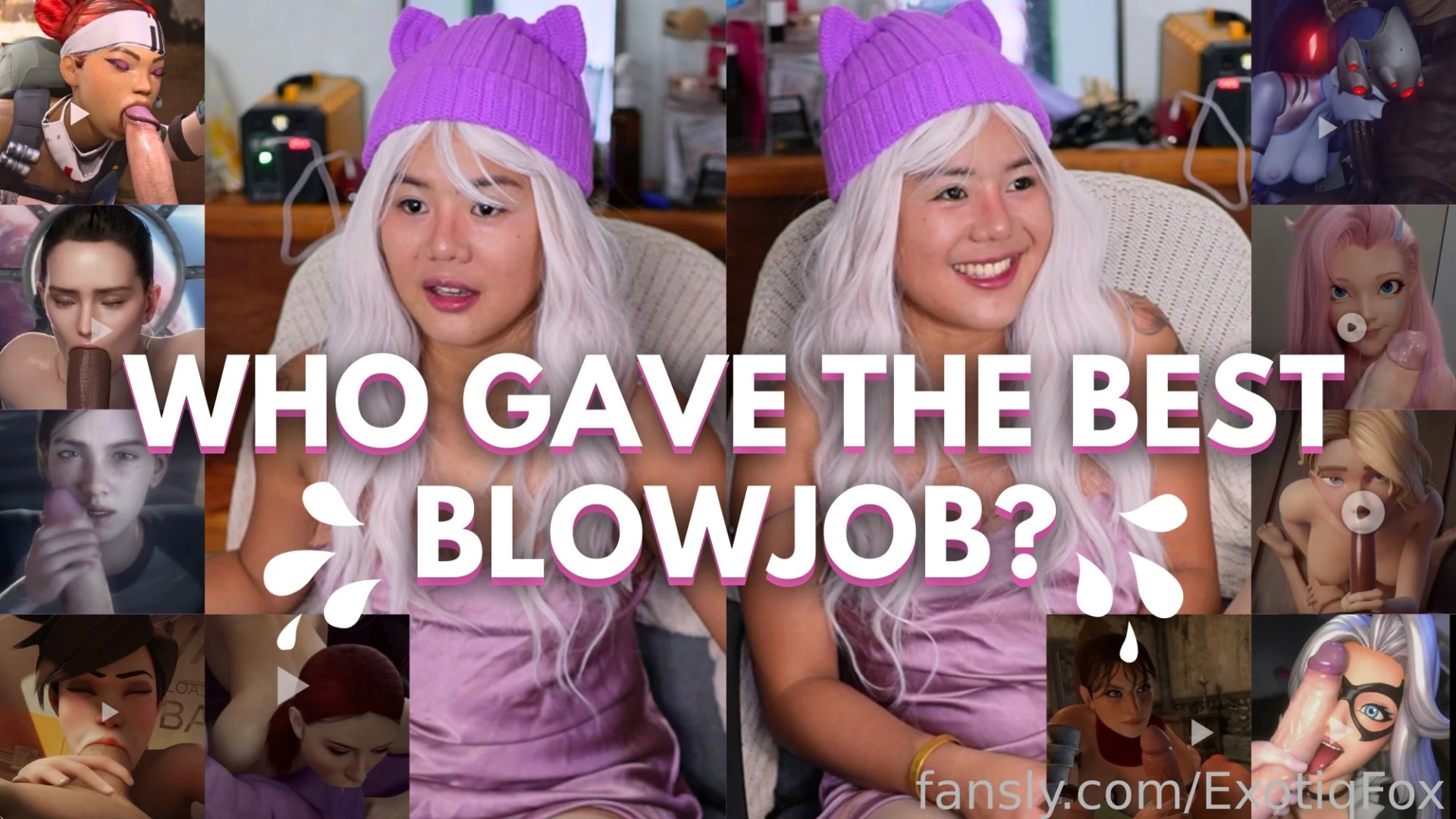 10 girls all competing for the s rank on who gave the best head best 