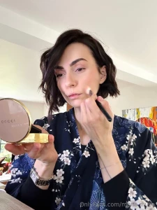 I love doing make up but no highlighter will make me glow as much as