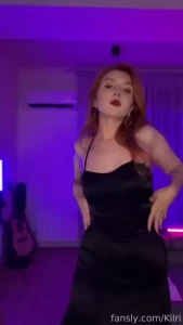 Dance with me fyp redhead smallwaist bighips bigass dress sexyoutfit