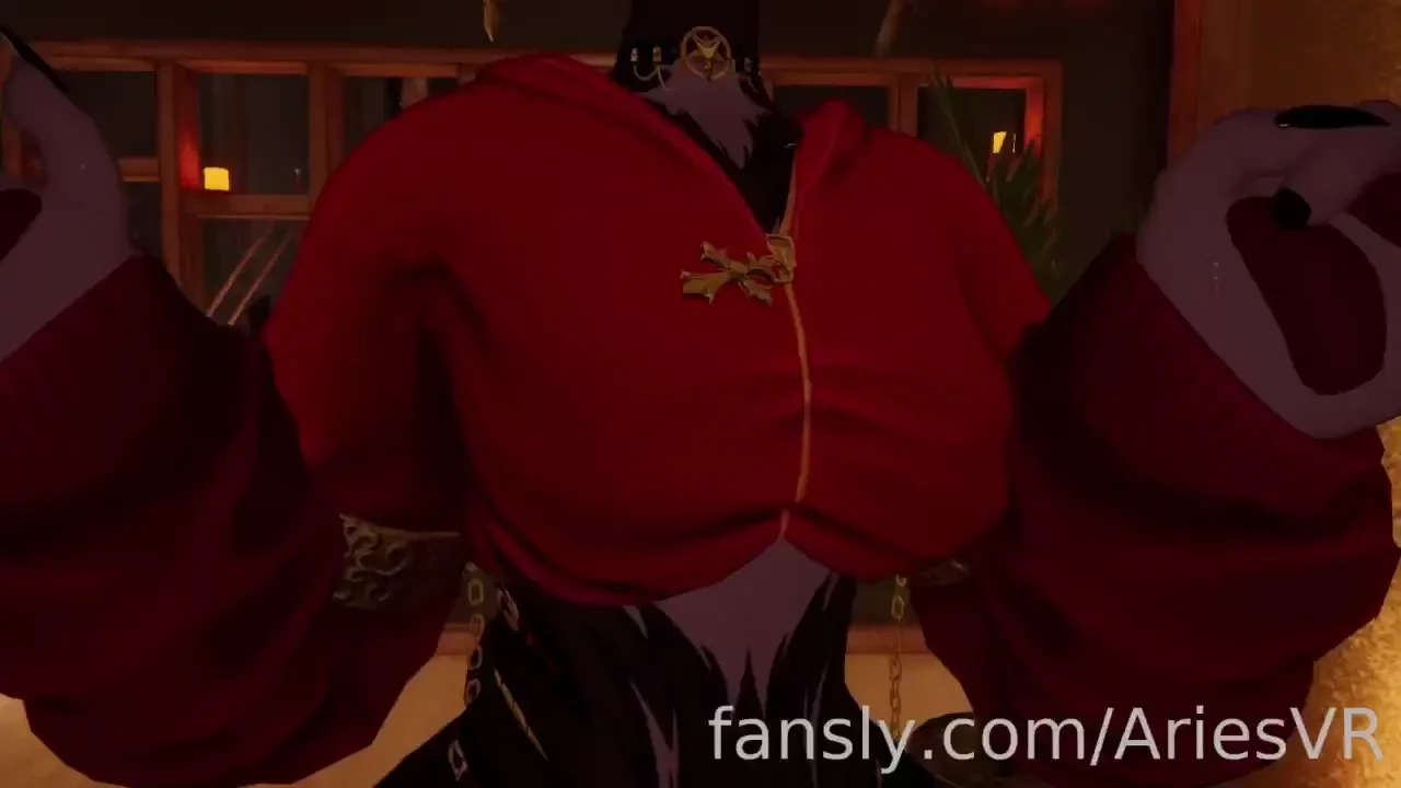 Gosh i wish i had a nice big cock to shove between these tits vr furry 