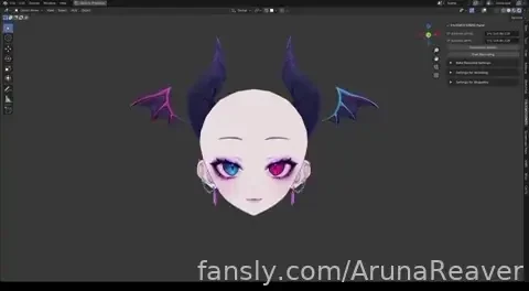 3d model rigging update facial tracking is insane 