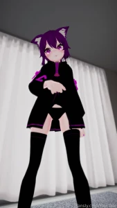 J-just a peek oke nothing else gt lt vrchat vr cute vtuber vrc