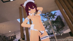 Have your eyes on something you like vrchat vr cute vtuber vrc petite