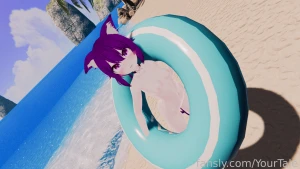 Wanna swim with me maybe without swimsuit lewd version available for