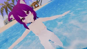 Swim swim with me lewd version available for subs or purchase vrchat