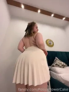 A long skirt can get really short fyp blonde bbw curvy daddysgirl ddlg