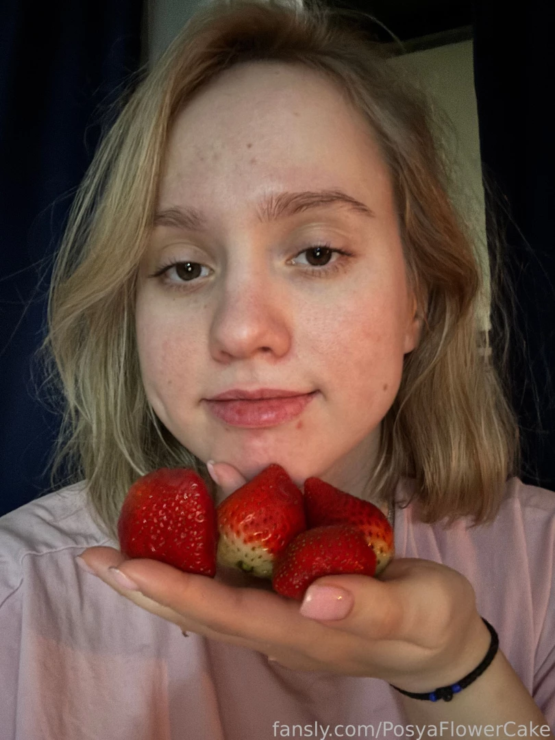 Just enjoying some delicious strawberries i think this might be my new part 1 