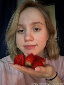 Just enjoying some delicious strawberries i think this might be my new part 1