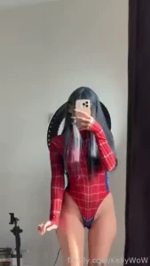 Have you ever seen spider-man cum altgirl tatted small short