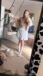 Ah it was a very emotional day i bought this cuuuuute ballerinas skirt part 2