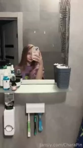 I got into the habit of taking pic in the mirror before the shower part 2