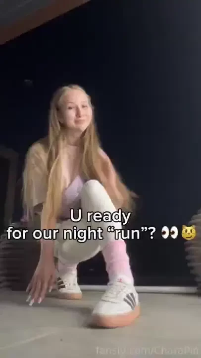 Hope our race will be long and sweaty haha shorts cutegirl sneakers part 2 