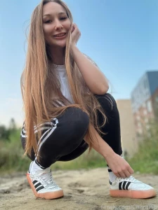 Baaaaackkkk miss me cute teen friendly leggings sport hair sunny