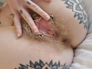 Who wants a taste legsopen fyp hairy hairybush pierced labiapiercings part 3