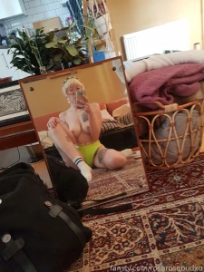 Bts shooting in my latex bikini with miss audrey brynn think strap-ons part 1