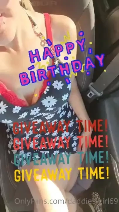 Its my birthday month any amp all purchases tips or gifts 5 minimum 