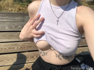 I was so afraid that someone on the beach would see this little part 2