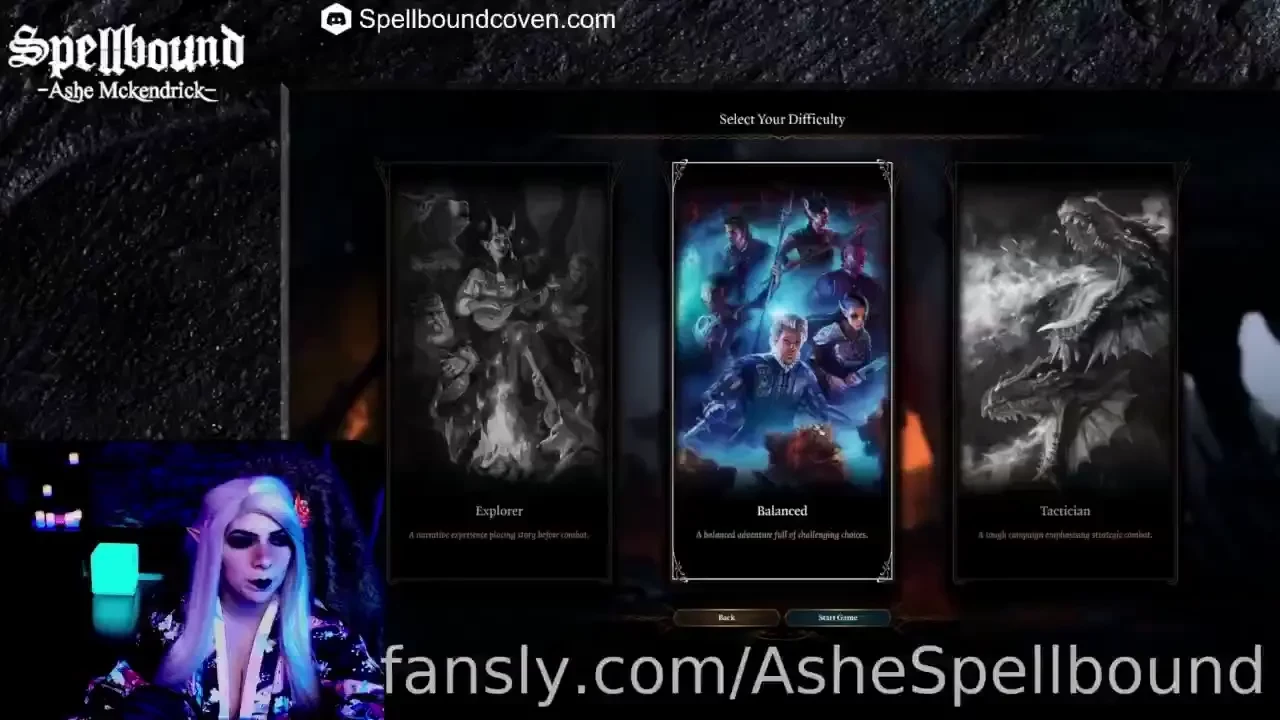 Baldur s gate ep 1 spellboundashe livestream twitch funny 