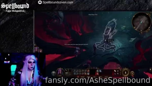 Baldur s gate ep 3 twitch livestream spellboundashe funny
