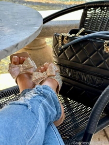 My new sparkle mules and french tips a showcase for monday i am so