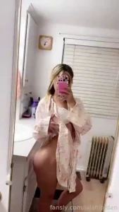Taking a shower now and getting ready to make a special video for you