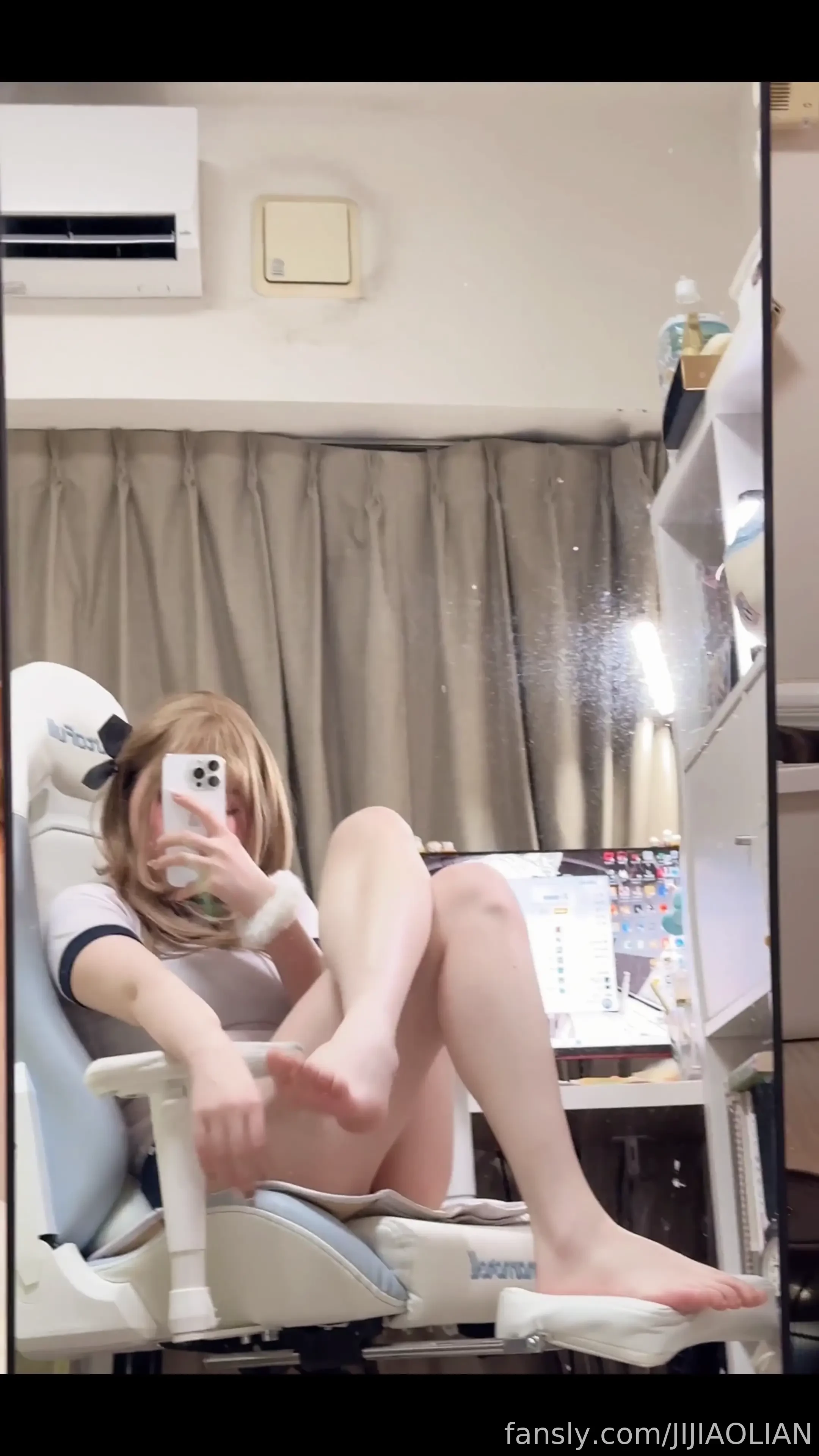 Asian asiangirl footjob masturbate part 8 