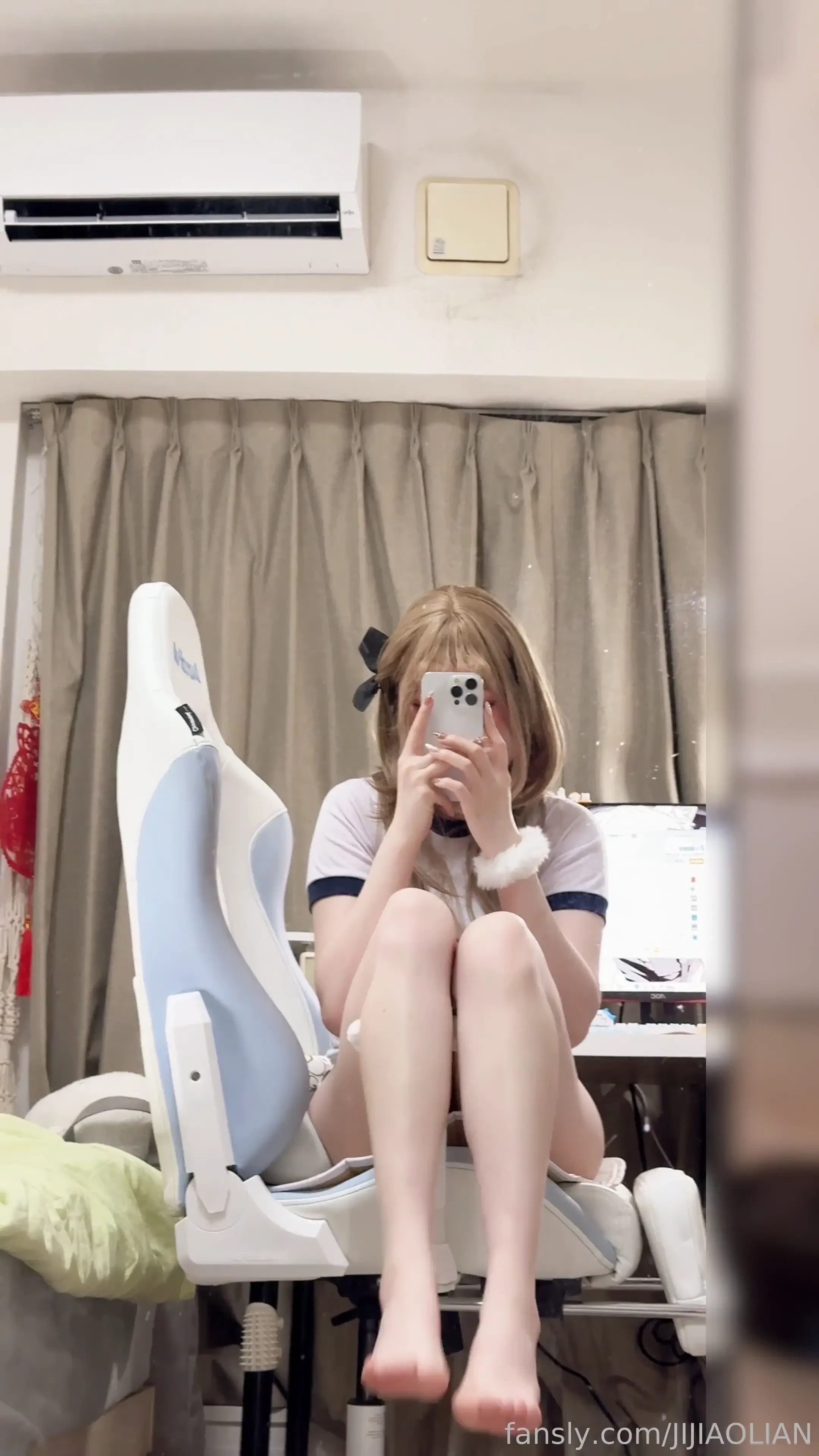 Asian asiangirl footjob masturbate part 6 