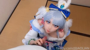 Fansly kamisato ayaka cosplay miss kamisato s secret after class part 8