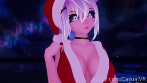 Have you been a good boy this year vr vtuber lewdtuber catgirl xmas
