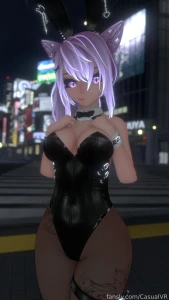 Wanna help me cross the street vr vtuber lewdtuber catgirl bunnysuit part 3