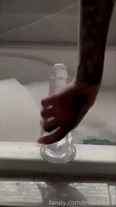 Hehe who doesn t love a good bubble bath video fyp blonde tattoos 
