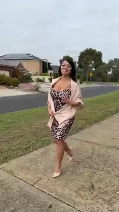 Would you say hi asian mombod boobs longhair milf lactation public 